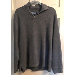 Ralph Lauren 3/4 zip sweater.